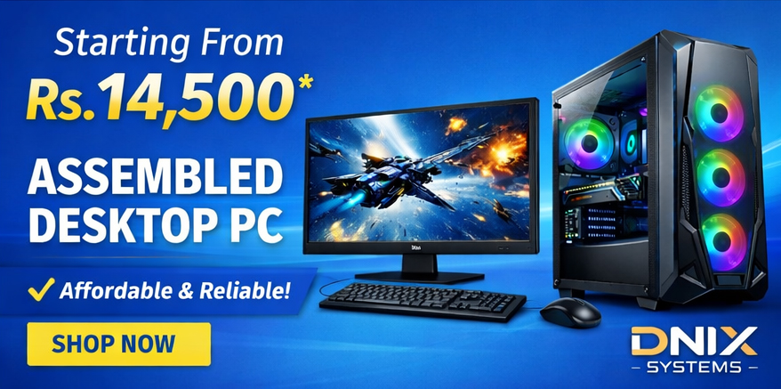 ASSEMBLED DESKTOP